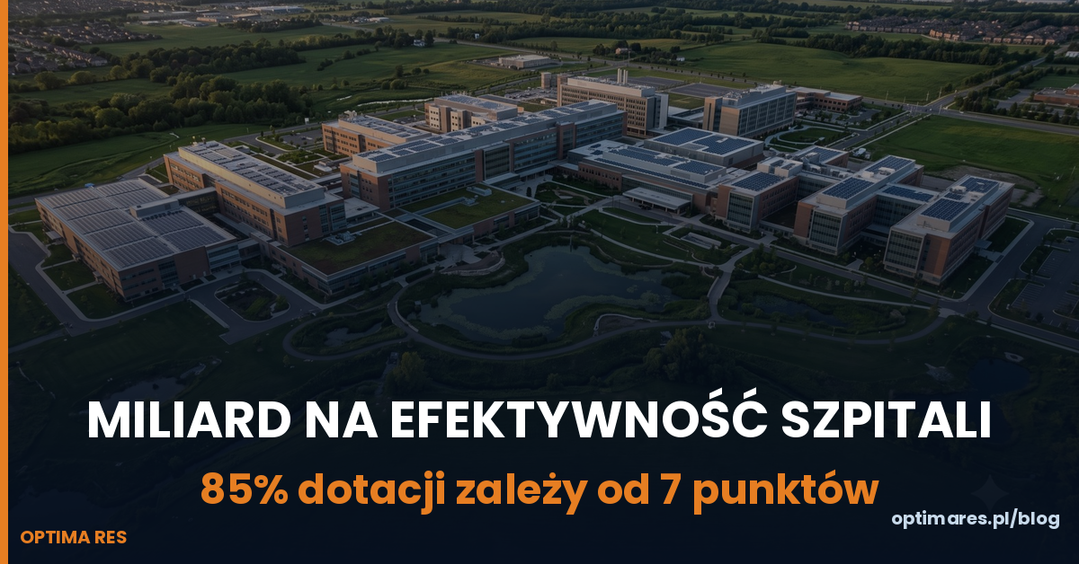 Dofinansowanie termomodernizacji szpitali z NFOŚiGW
