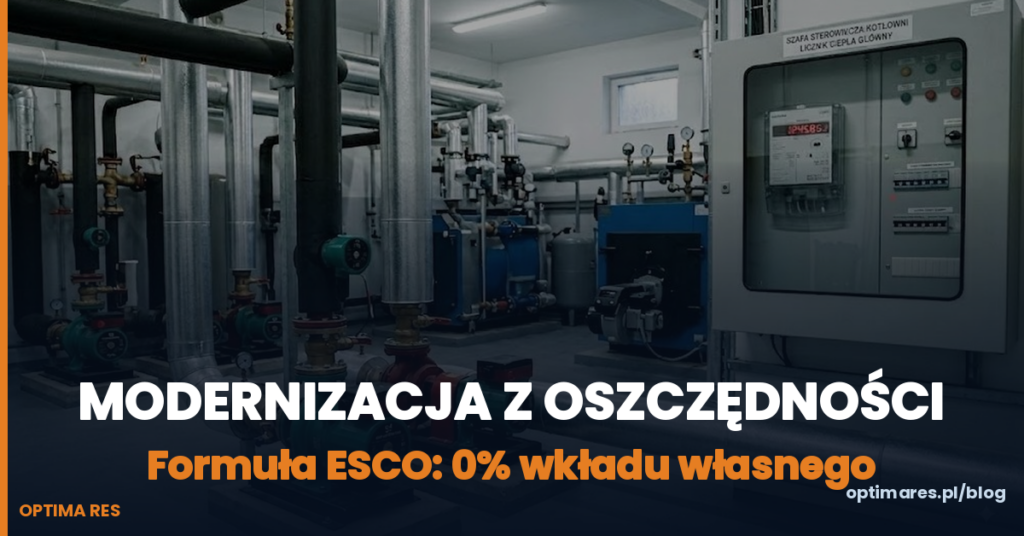 Zmodernizowany węzeł cieplny z układem pomiarowym — formuła ESCO w budynku publicznym